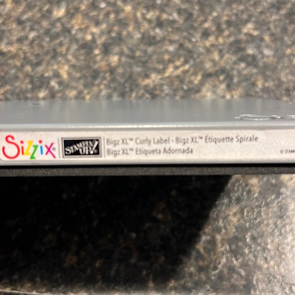 Stampin up Curly Label card die - Picture 1 of 2